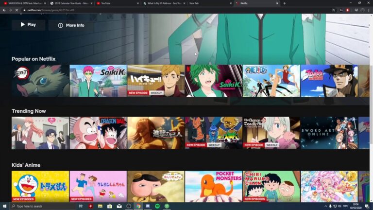 How do I change my region on Netflix?