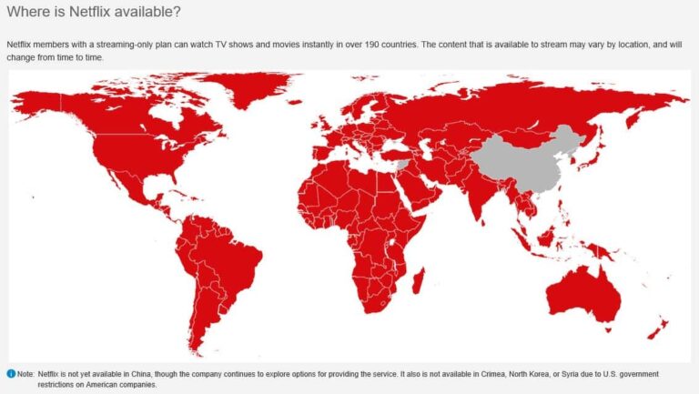 Why is Netflix so region locked?