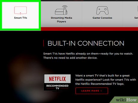 How do I put the Netflix code on my smart TV?