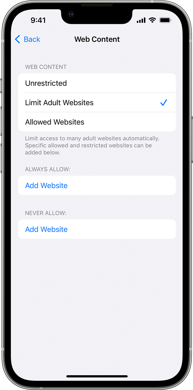 How do I watch over 18 content on my Iphone?