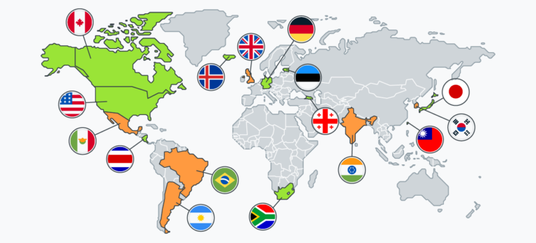 Which VPN has all countries?