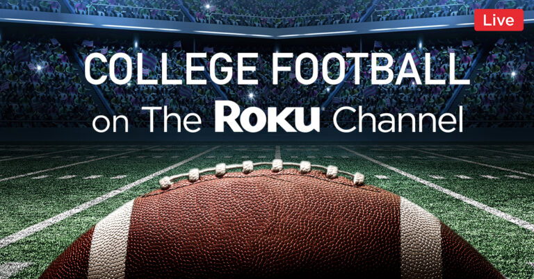 Can I watch college football on Roku for free?