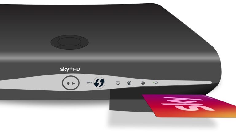 How do I connect my old Sky box to my TV?