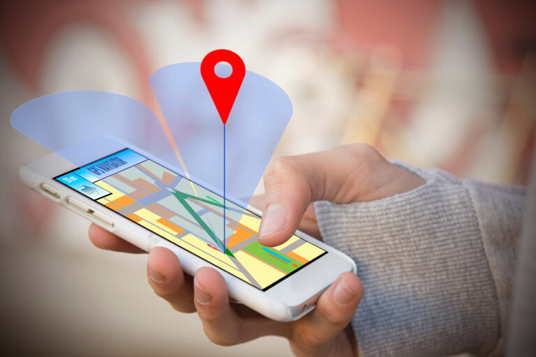 How far can a phone be tracked?