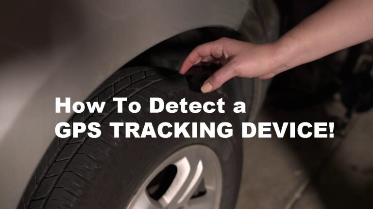 What should you do if you find a tracking device on your car?