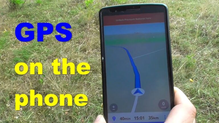 How can I use my Android phone as a GPS?
