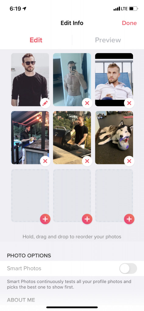 How many matches is average for a guy on Tinder?