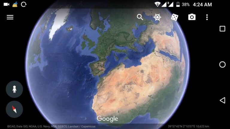 Is Google Earth live real?