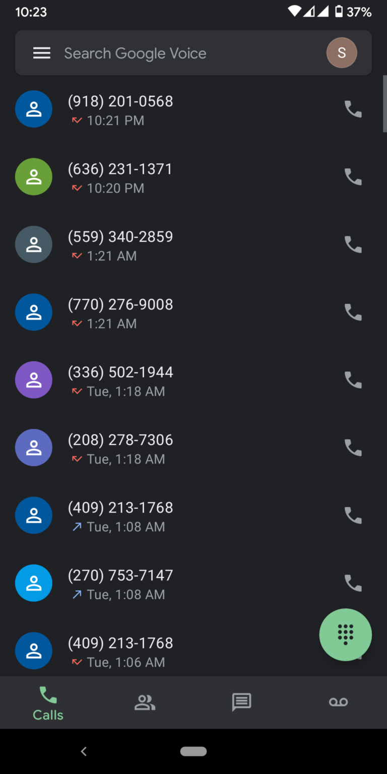 Why do random numbers call me?