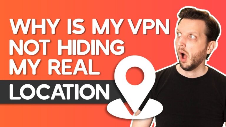 Why does NordVPN not hide my location?