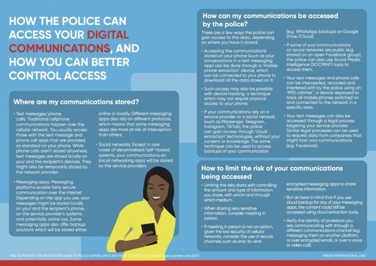 Can police trace texts?