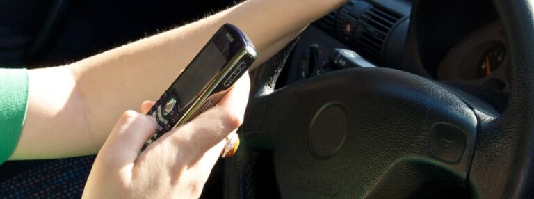 How do police know if you were texting?