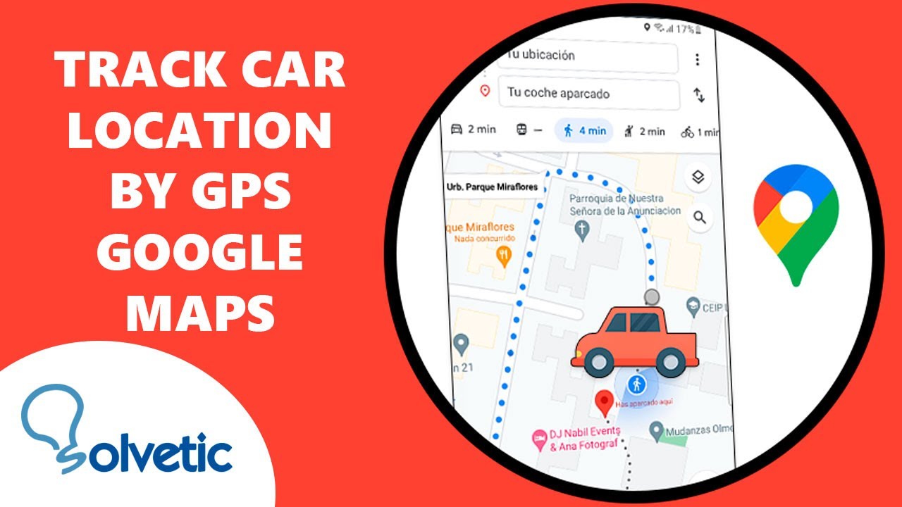 track car on google maps