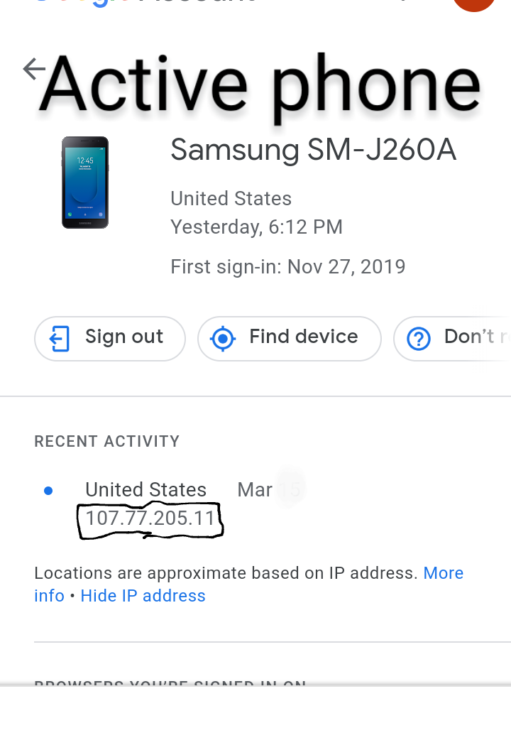 Does my phone always have the same IP address?