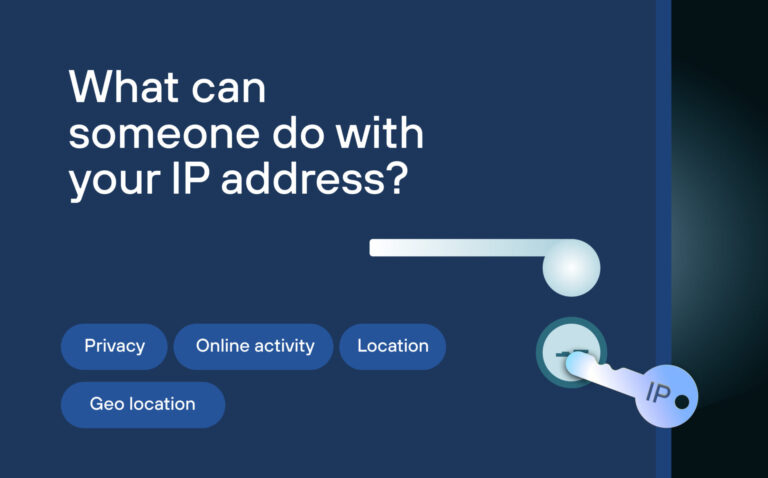 What can someone do with your IP address on iPhone?