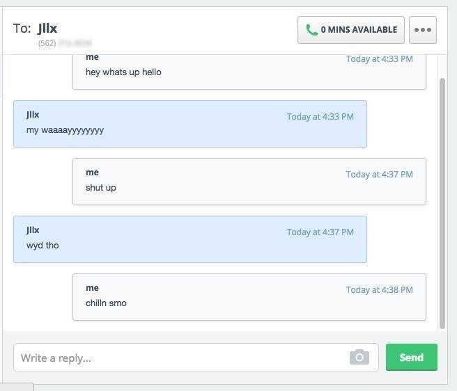 Can a text be untraceable?