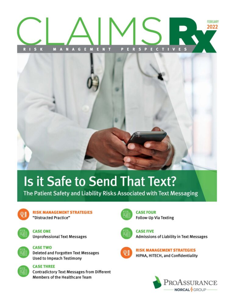 Is sending a text message safe?