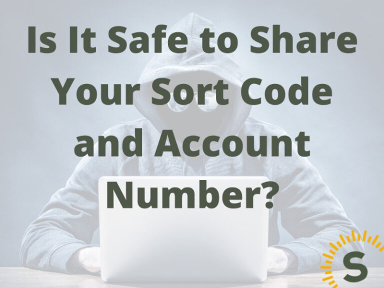 Is it safe to send account number over text?