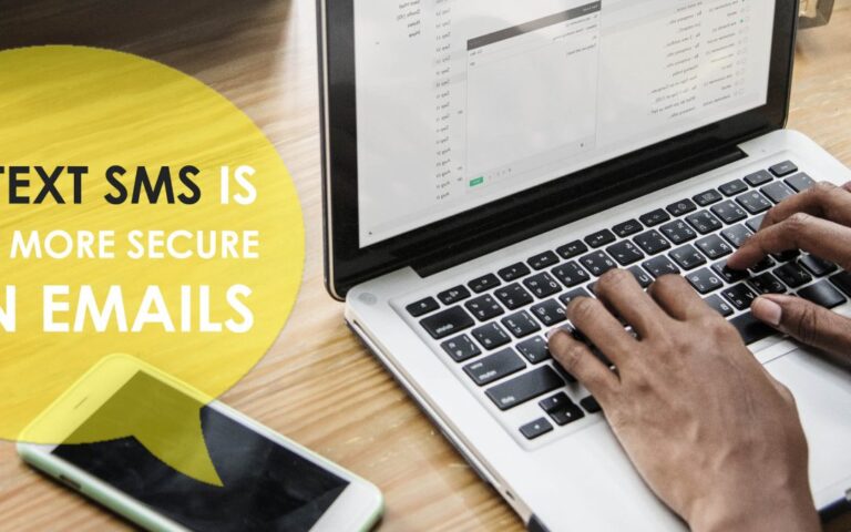 Is texting information safer than email?