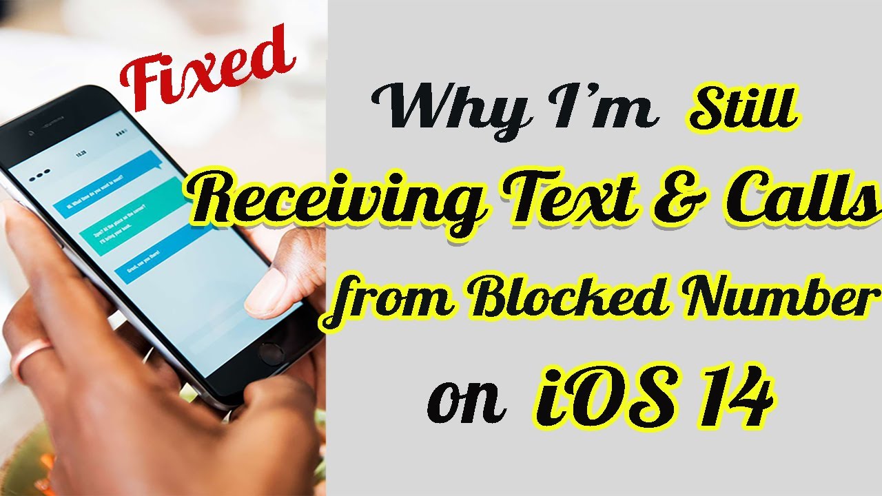 can i still text a blocked number on my iphone