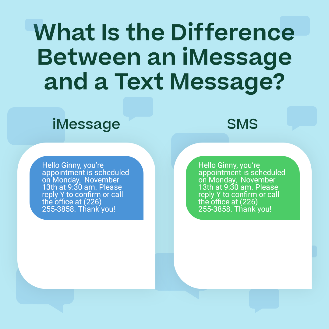 what does it mean when your imessage says sent as text message