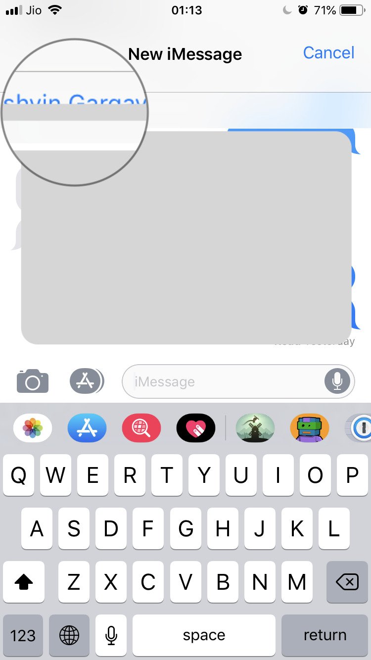 Can you see if someone is online in iMessage?