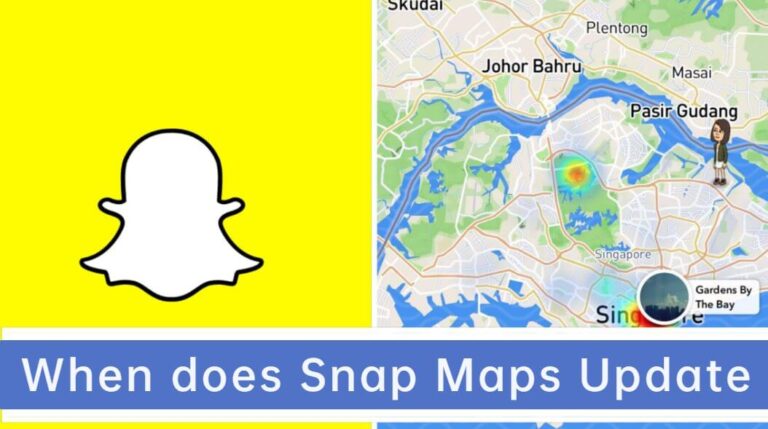 How often do snap Maps update?