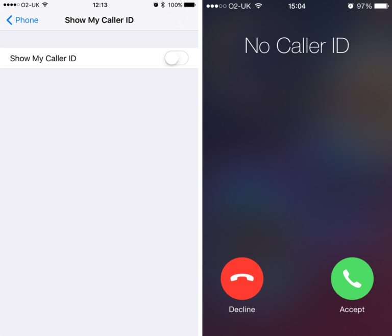 What do blocked calls look like on iPhone?