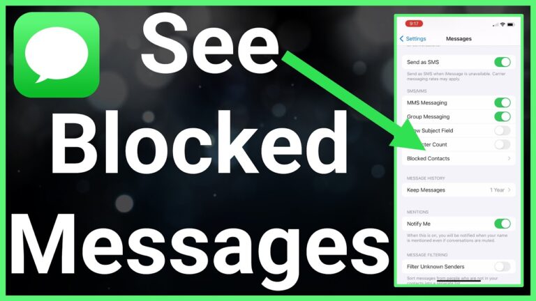 What do blocked texts see?