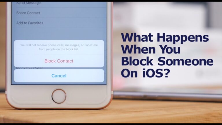 What do callers hear when you block them on iPhone?