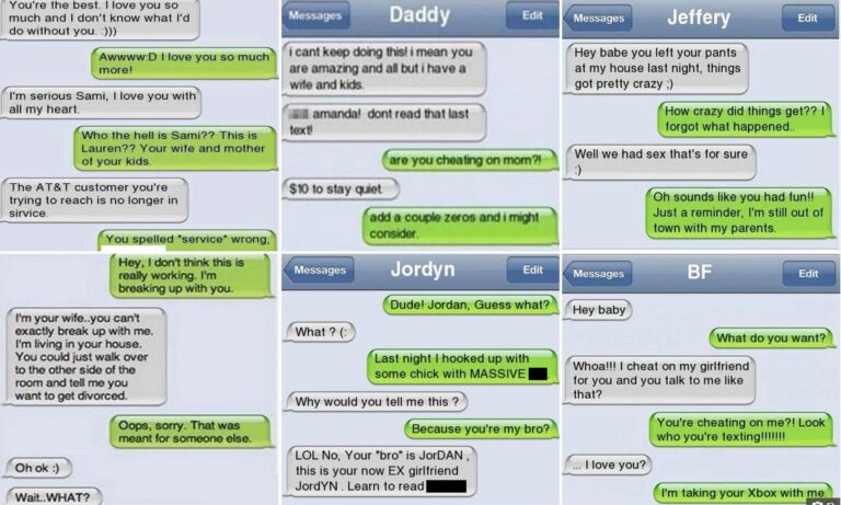 Are text messages enough to prove infidelity?