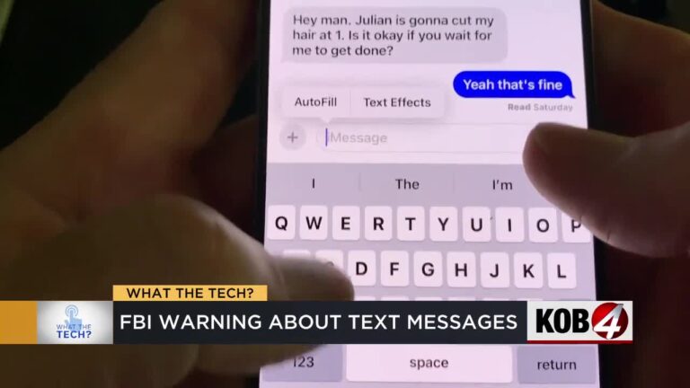 Does the FBI read your texts?