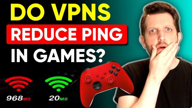 Does VPN reduce ping in games?